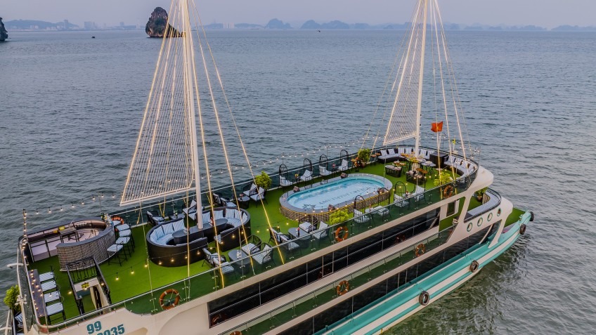 Book Now Amethyst Day Cruise Halong Bay
